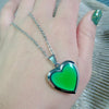 Collar de Corazón Cambiante