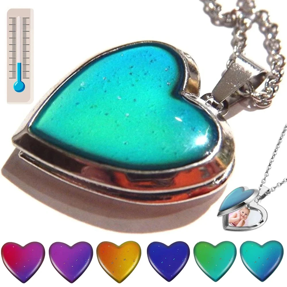 Collar de Corazón Cambiante