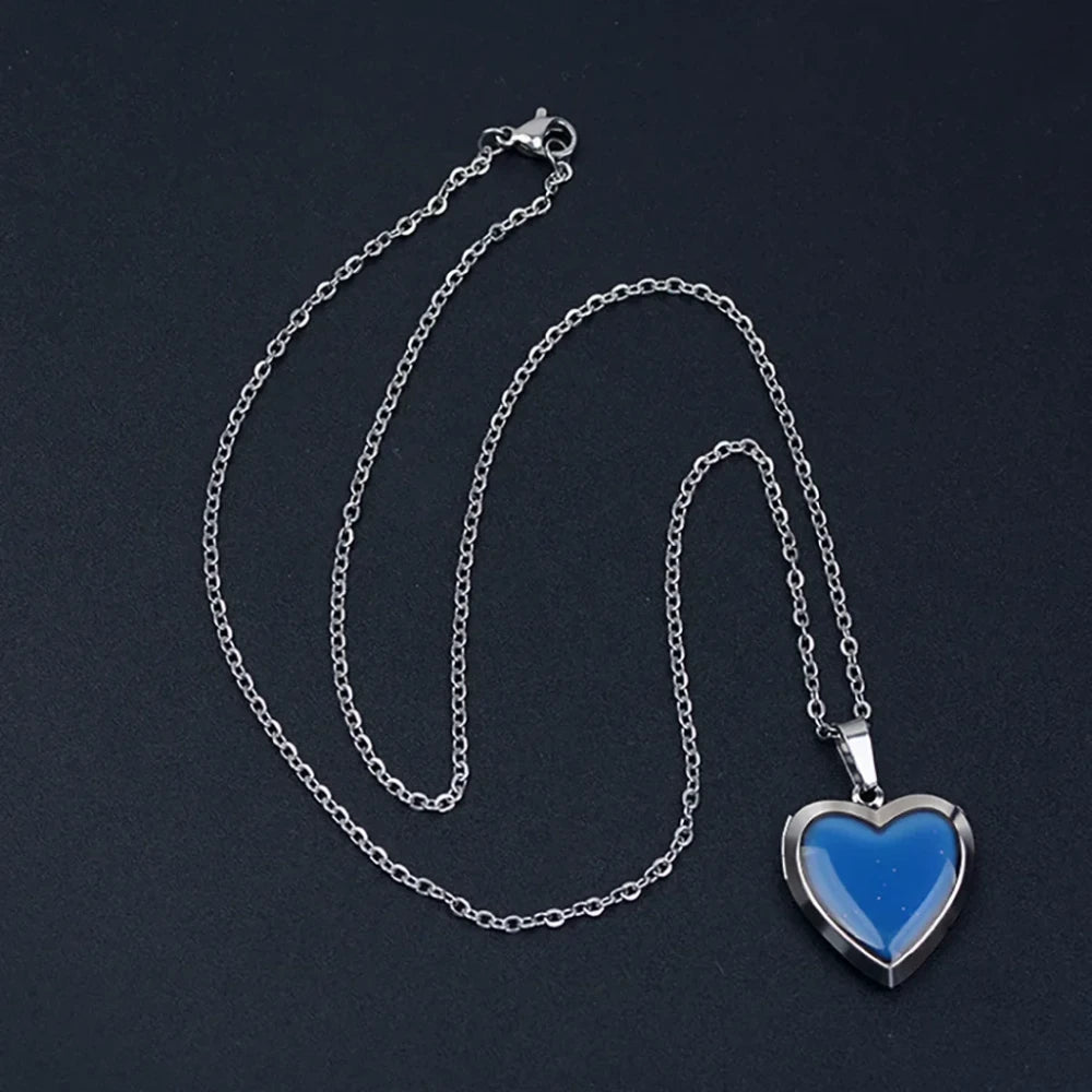 Collar de Corazón Cambiante