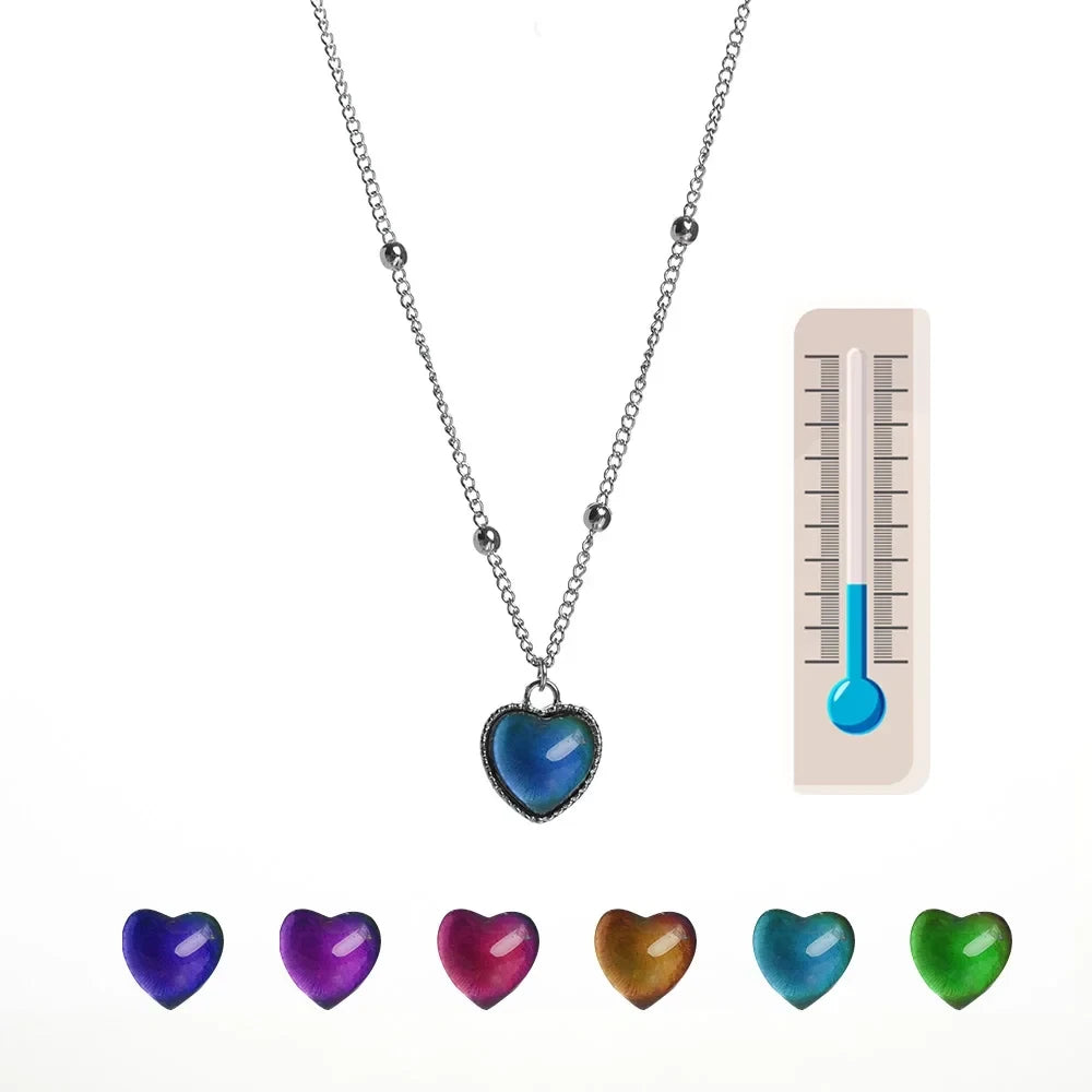 Collar de Corazón Cambiante