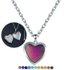 Collar de Corazón Cambiante